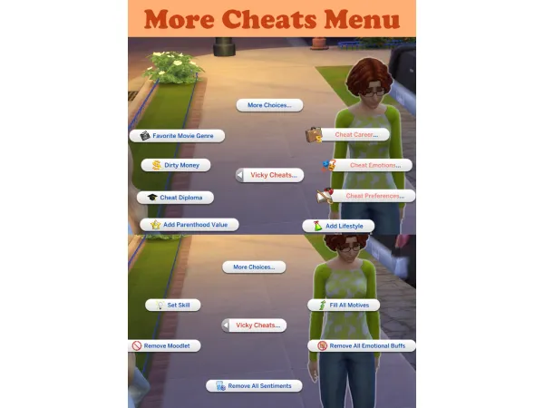 Maxis Match More Cheats In New Menu v21 (chingyu1023) by simsfinds - The Sims 4 Custom Content