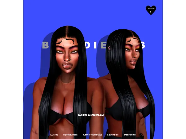 Alpha RAYA BUNDLES by simsfinds - The Sims 4 Custom Content