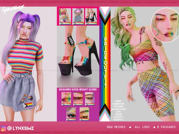 Lynxsimz_PrideSet 8 Packages