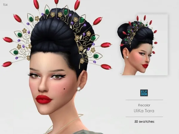 Mix UliKa Tiara RC - The Sims 4 Custom Content