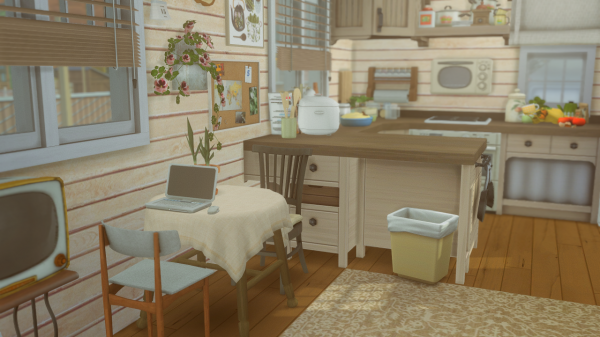 Maxis Match TRAILER HOUSE by simsfinds - The Sims 4 Custom Content