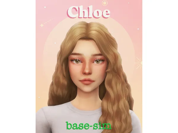 Maxis Match Chloe (base sim) by simsfinds - The Sims 4 Custom Content