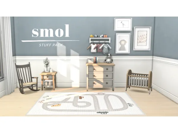 Mix smol stuff pack overview by simsfinds - The Sims 4 Custom Content