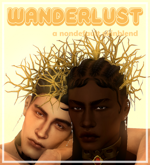 Maxis Match Faerie Fire Wanderlust Skinblends by simsfinds - The Sims 4 Custom Content