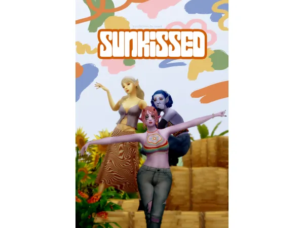 Maxis Match SUNKISSED A COLLECTION by simsfinds - The Sims 4 Custom Content