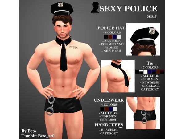 Sexy Police - Set by Beto