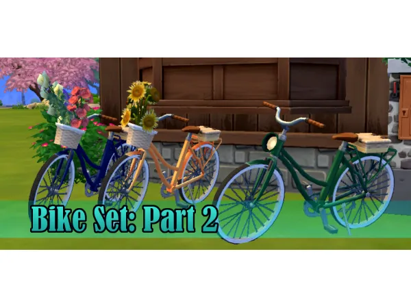 Maxis Match Bike Set Part 2 by simsfinds - The Sims 4 Custom Content