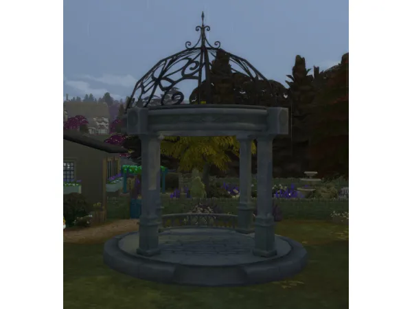 Maxis Match Cottage Living Gazebo by simsfinds - The Sims 4 Custom Content