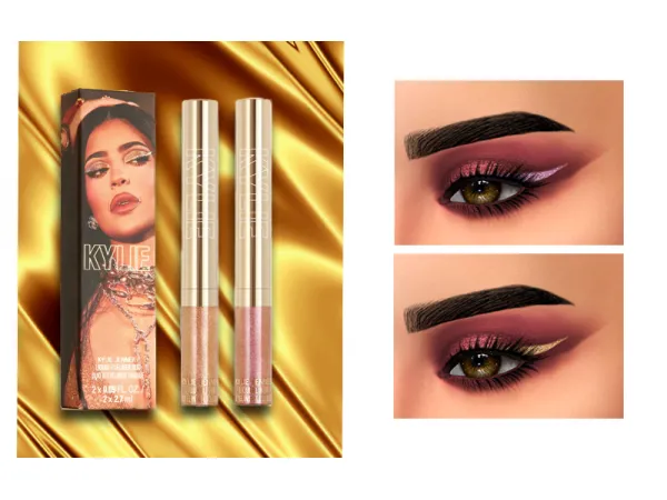 Alpha KYLIE COSMETICS LINER - The Sims 4 Custom Content