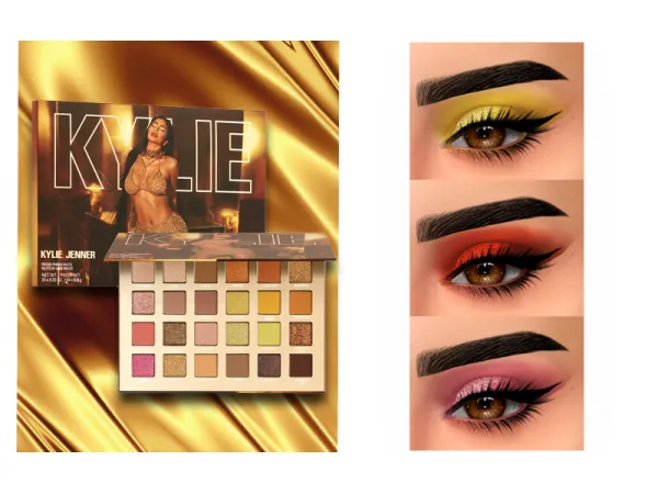 Mix kylie cosmetics palette by fifthscreations - The Sims 4 Custom Content