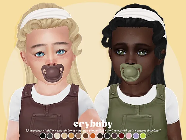 Maxis Match crybaby azure hair (imvikai) by crybaby - The Sims 4 Custom Content