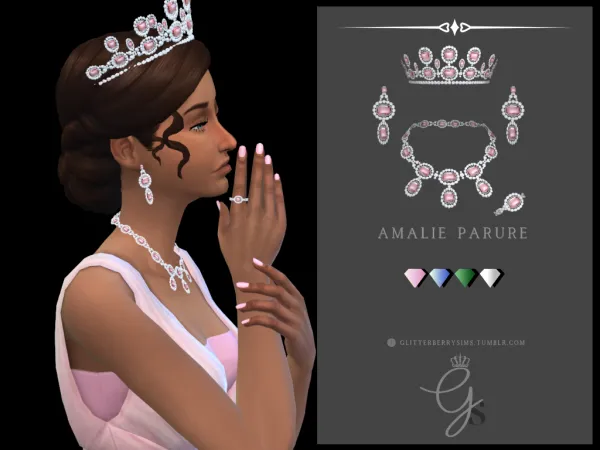 Amalie Parure by Glitterberry Sims