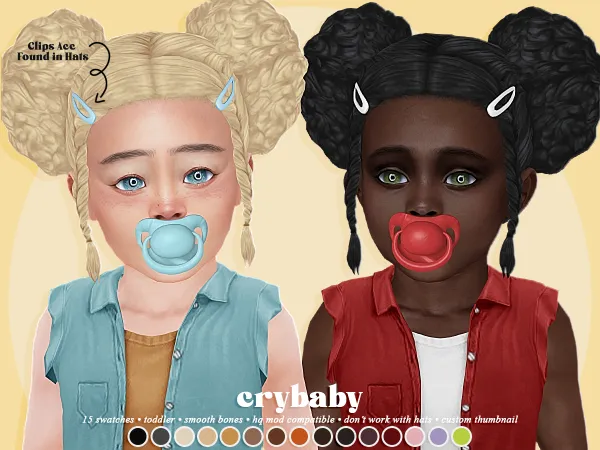 Maxis Match crybaby trinity hair (aharris00britney) toddler f by crybaby - The Sims 4 Custom Content