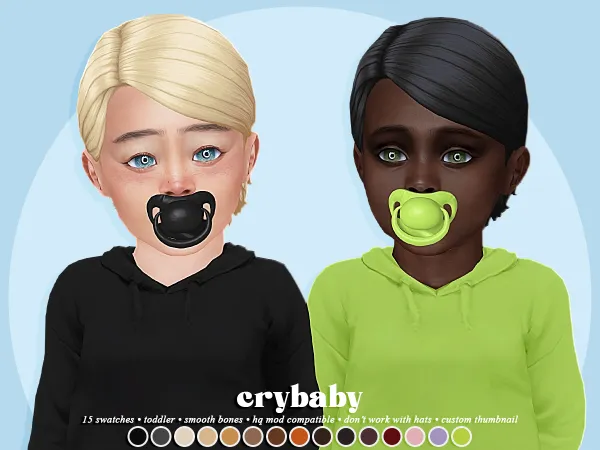 Maxis Match crybaby edwin hair (veve) by crybaby - The Sims 4 Custom Content