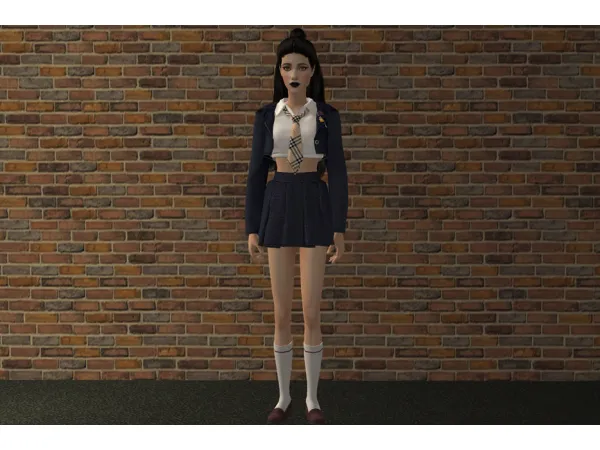 4t2 rimings itzylia school uniforms - The Sims 2 Custom Content