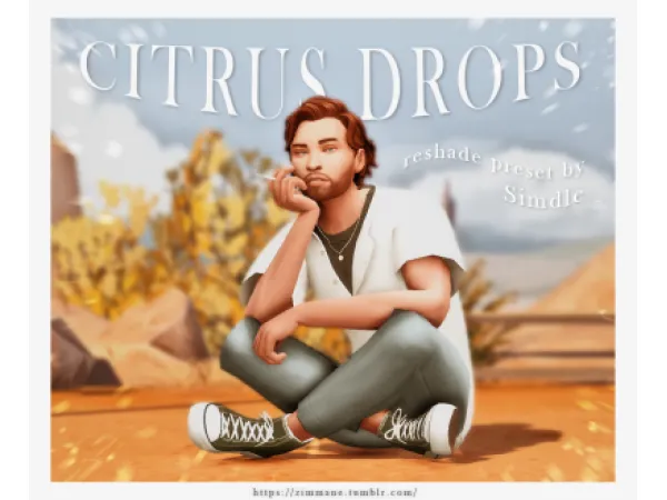 Mix citrus drops by simdle - The Sims 4 Custom Content