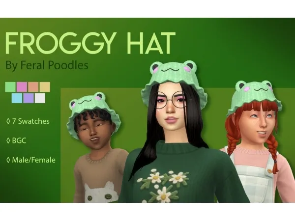 Froggy Hat