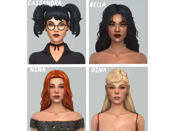 Maxis Match the Goth's and Caliente's Sim Dump - The Sims 4 Custom Content
