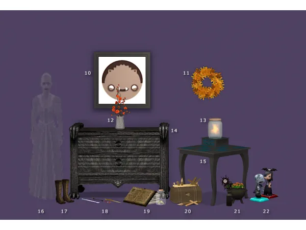 spookymagic favorites by simsfinds - The Sims 2 Custom Content