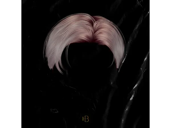 Alpha HAIR 27 TAILOR CUT (VER1) by MoooD - The Sims 4 Custom Content