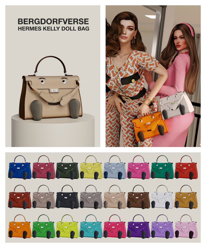 Hermes Kelly Bag - The Sims 4 Download 