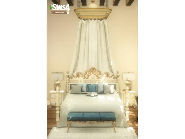 Mix July 2021 Set Tuscany Set Part I Cowbuild x Winner9 by simsfinds - The Sims 4 Custom Content