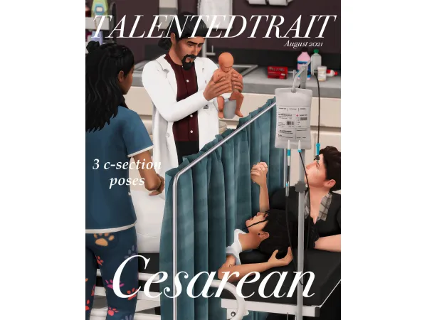 Maxis Match [TT] Cesarean by simsfinds - The Sims 4 Custom Content