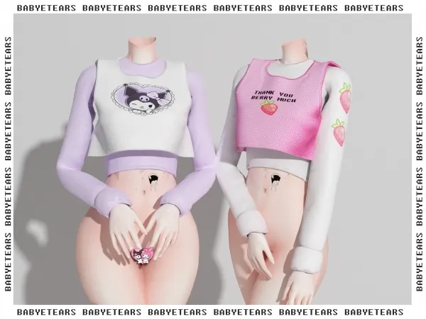 Alpha t u r t l e w j a c k e t k i t t y and m o r e by babyetears - The Sims 4 Custom Content