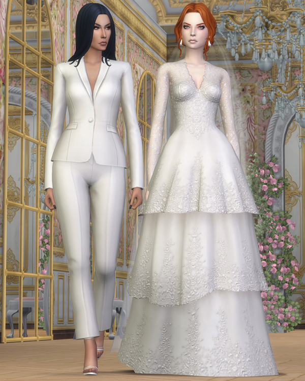 Maxis Match Till Death Do Us Part SENTATE X HFO X JOLIEBEAN by simsfinds - The Sims 4 Custom Content