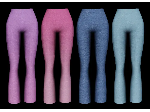 Alpha Flare Denim Jeans by simmerkatex - The Sims 4 custom content