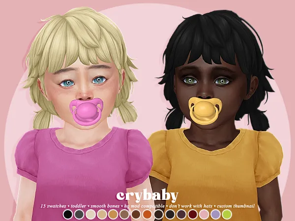 crybaby - petra hair (okrue) - toddler f