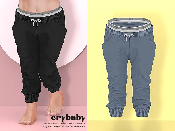crybaby - danial pants (belaloallure) - toddler f