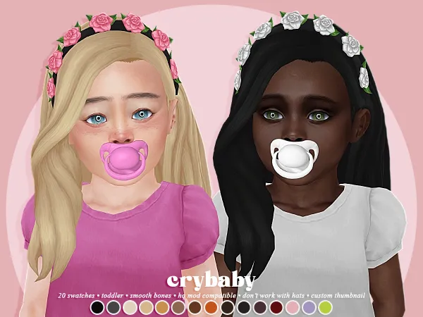 crybaby - santana hair + acc (ah00b) - toddler f