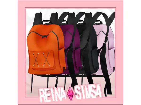 Alpha REINA_TS4_PARFAIT BACKPACK by Reina Sims4 - The Sims 4 Custom Content