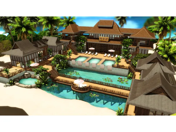 Maxis Match No Spa by simsfinds - The Sims 4 Custom Content