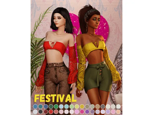 Mix GCS August's 2021 - The Sims 4 Custom Content