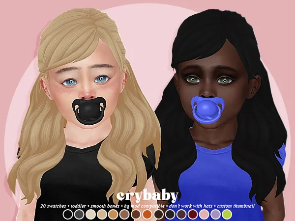 Maxis Match crybaby cami hair (ah00b) toddler f by crybaby - The Sims 4 Custom Content