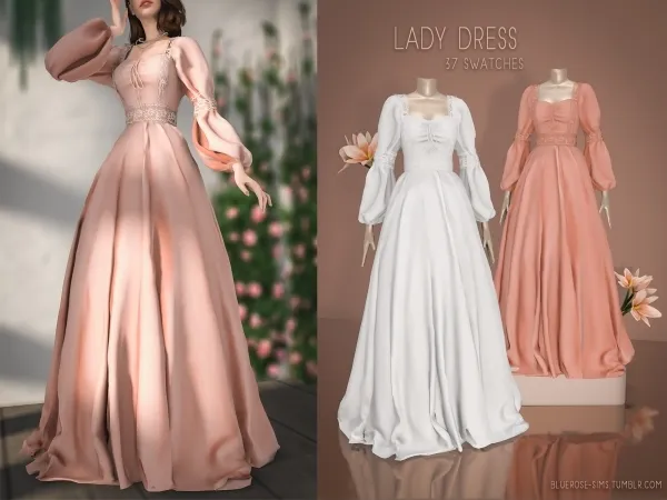 Lady Dress -BRsims