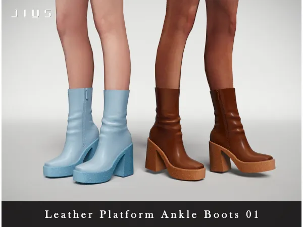 Mix The Boots Collection Part II sims by simsfinds - The Sims 4 Custom Content
