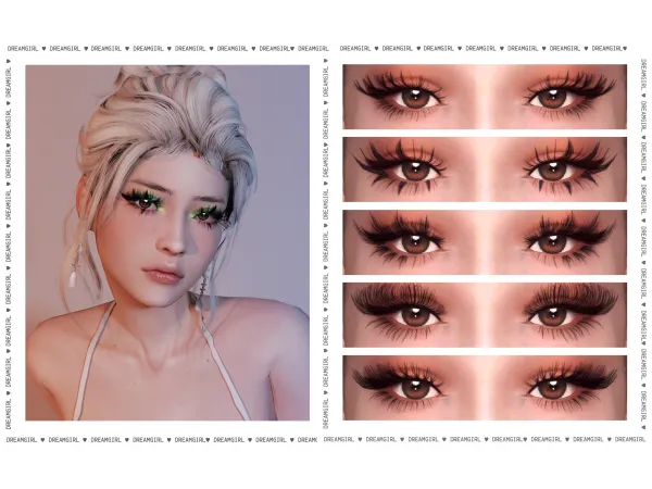3D LASHES VER. 6 by dreamgirl