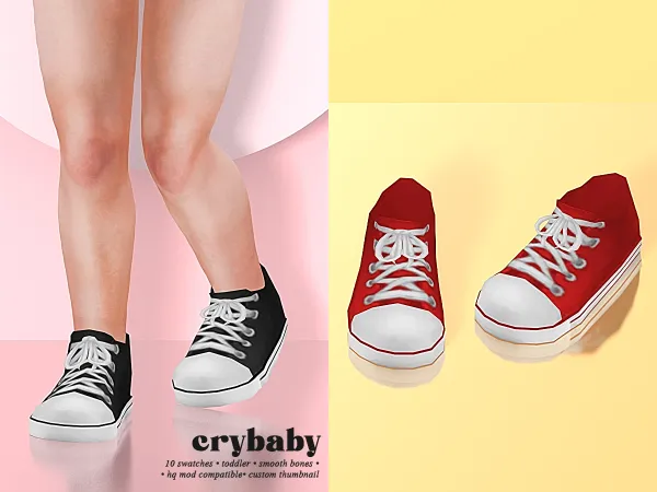 Maxis Match crybaby wendy sneaker (dissia) toddler f by crybaby - The Sims 4 Custom Content