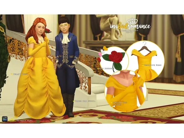 Maxis Match Beauty the Beast mini set by simsfinds - The Sims 4 Custom Content