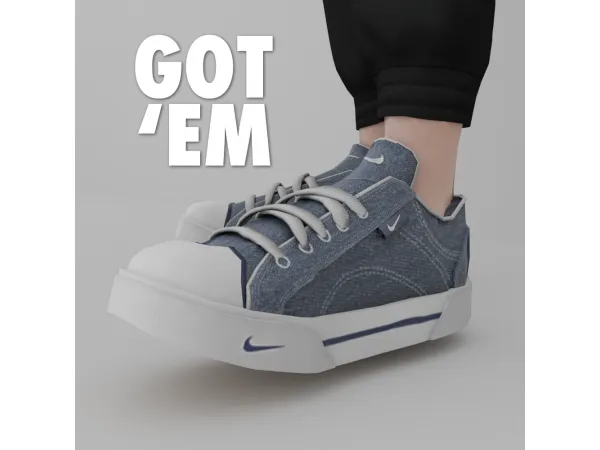 Alpha MF Nike Hermosa sneakers by simsfinds - The Sims 4 Custom Content