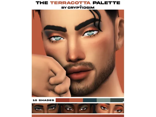 Maxis Match the terracotta palette by simsfinds - The Sims 4 Custom Content