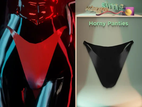 Alpha Horny Panties by v1s4g3 - The Sims 4 custom content
