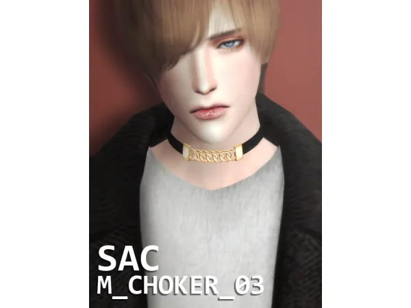 Mix SAC m Chocker 03 by simsfinds - The Sims 4 Custom Content