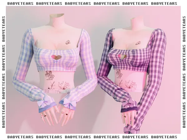 Alpha Heart s2 by B a b y e t e a r s - The Sims 4 Custom Content