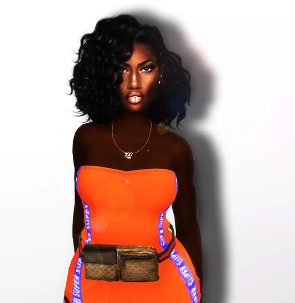 Alpha DiversedKing NAIJA CURLS by simsfinds - The Sims 4 Custom Content