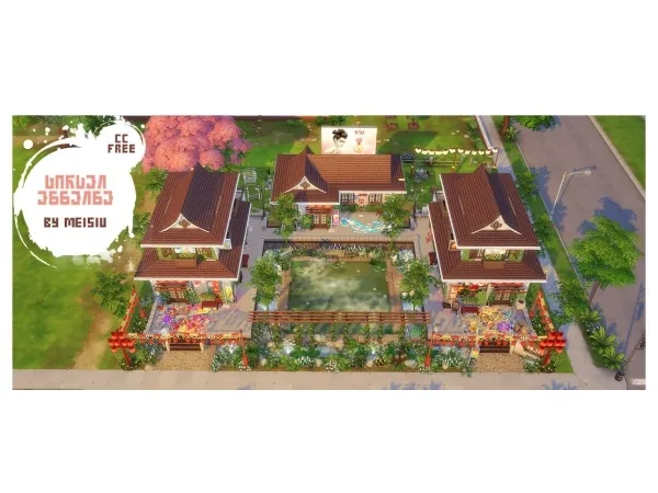 Maxis Match Spa Essence by simsfinds - The Sims 4 Custom Content