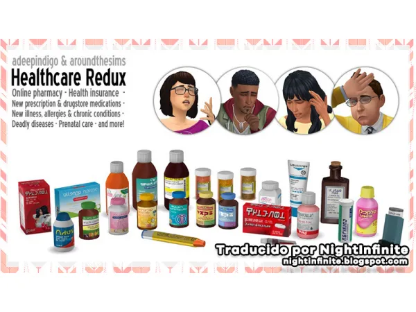 Maxis Match Healthcare Redux Mod by simsfinds - The Sims 4 Custom Content